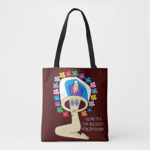 GLAUBEN SIE DER JUNGFRAU MARY TASCHE