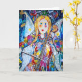 Glauben Sie der Musikkarte Karte (Gelbe Blume)