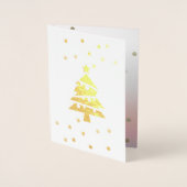 Glauben Sie. Echte Foil Luxe Custom Foto Card Folienkarte (Vorderseite)