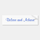 Glauben Sie erzielen Autoaufkleber (Vorne)