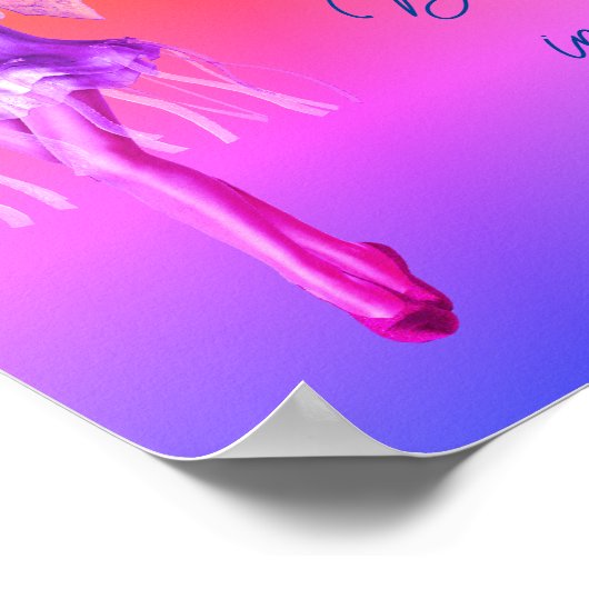 Glauben Sie Fairy Butterfells Inspiration Poster (Ecke)