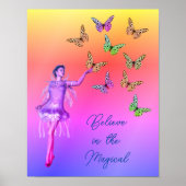 Glauben Sie Fairy Butterfells Inspiration Poster (Vorne)