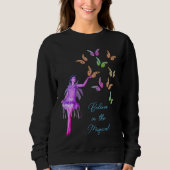 Glauben Sie Fairy Butterfells Inspiration Sweatshirt (Vorderseite)