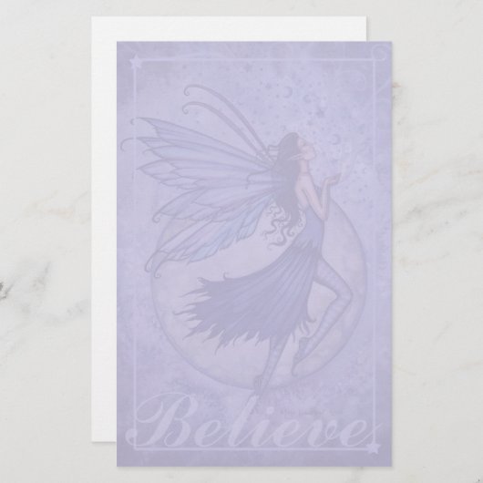 Glauben Sie Fairy Stationary von Molly Harrison Briefpapier (Vorne/Hinten)