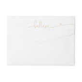 Glauben Sie Feiertag (Rückseite)