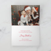 Glauben Sie Feiertagskarte (Innenseite)