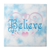 Glauben Sie Fliese (Vorderseite)