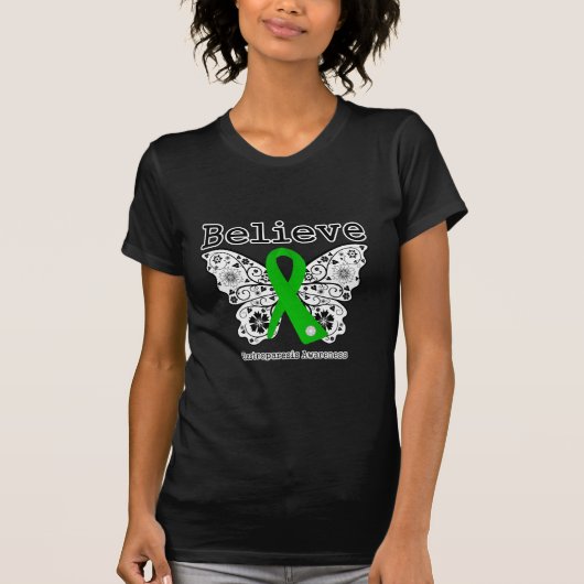 Glauben Sie Gastroparesis Bewusstsein T-Shirt (Vorderseite)