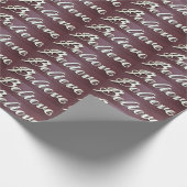 Glauben Sie Grafikkunst Geschenkpapier (Ecke)