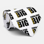 GLAUBEN SIE GROSSE KONGA-DRUM-MUSIK-DESIGNS KRAWATTE (Gerollt)