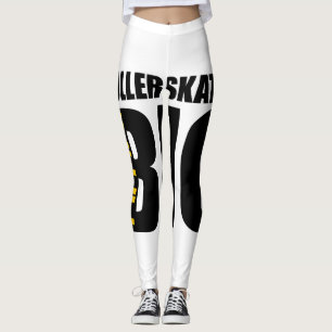 GLAUBEN SIE GROSSE ROLLER-SKATEN SPORTS-DESIGNS LEGGINGS