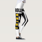 GLAUBEN SIE GROSSE ROLLER-SKATEN SPORTS-DESIGNS LEGGINGS (Rechts)