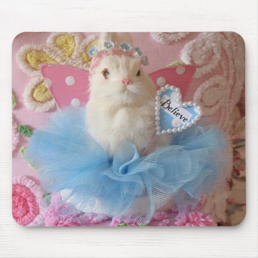 Glauben Sie Häschen mousepad (Vorne)