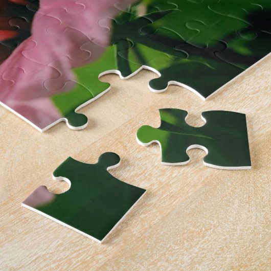 Glauben Sie Hibiskus Blume Inspiration Zitat  Puzzle (Seite)