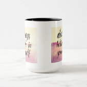 Glauben Sie immer an selbst 2 Tasse (Zentrum)