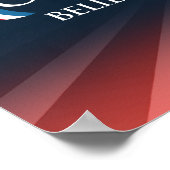 GLAUBEN SIE IN AMERIKA MIT ROMNEY RYAN -.pnng Poster (Ecke)