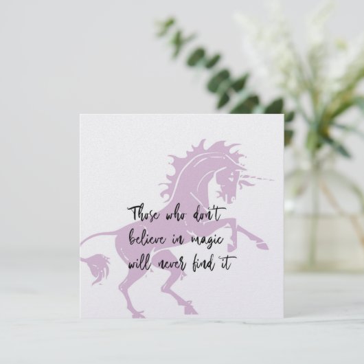 GLAUBEN SIE IN IT 5,25 x 5,25 Karte (Stehend Vorderseite)