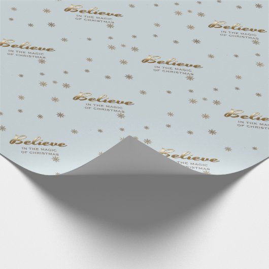 Glauben Sie. Individuelle Name-Geschenkpapier Geschenkpapier (Ecke)