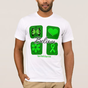 Glauben Sie Inspirations-Gesundheits-Bewusstsein T-Shirt