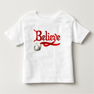 Glauben Sie Jingle Bell Kleinkind T-shirt