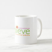 Glauben Sie Kaffeetasse (VorderseiteRechts)
