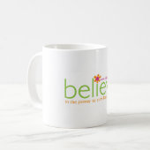 Glauben Sie Kaffeetasse (Vorderseite Links)