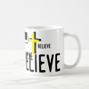 GLAUBEN Sie Kaffeetasse