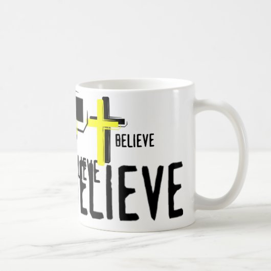 GLAUBEN Sie Kaffeetasse (Rechts)