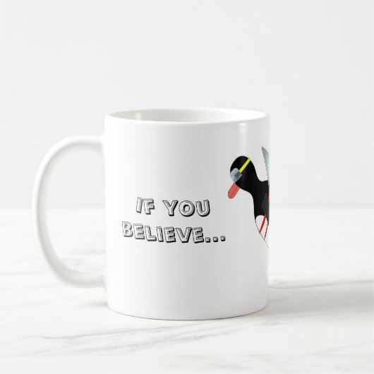 Glauben Sie Kaffeetasse (Links)