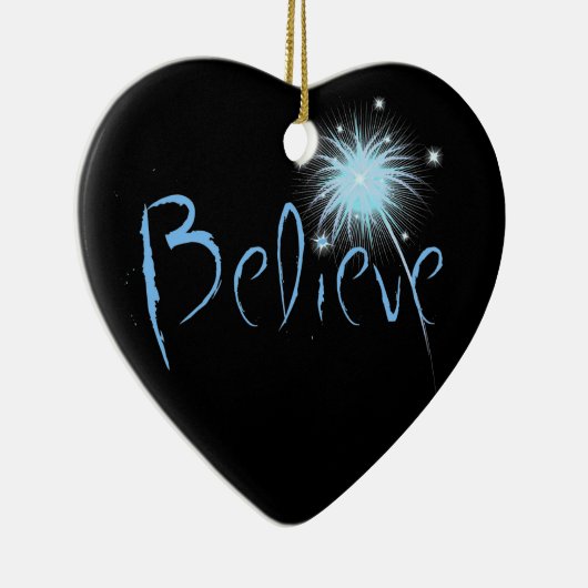 Glauben Sie Keramik Ornament (Rechts)