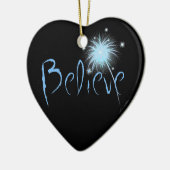 Glauben Sie Keramik Ornament (Links)