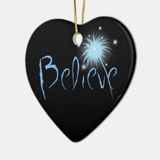 Glauben Sie Keramik Ornament (Links)