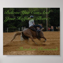 Glauben Sie können Poster