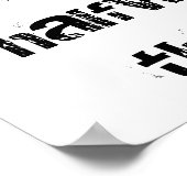 Glauben Sie können und Sie sind auf halbem Wege Poster (Ecke)