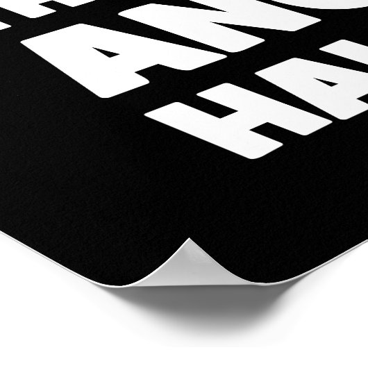 Glauben Sie können - Witziger Erfolg Motivierend Poster (Ecke)