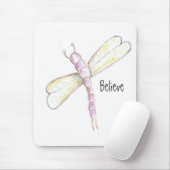 Glauben Sie Libelle Mousepad (Mit Mouse)