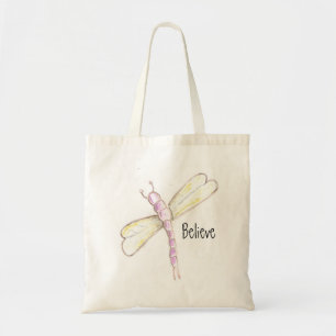 Glauben Sie Libellen-Taschen-Tasche Tragetasche