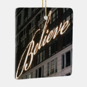 Glauben Sie Macy's-Weihnachtsverzierung Keramikornament (Rechts)