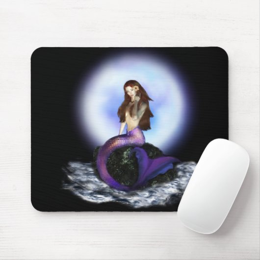 Glauben Sie Meerjungfrau Mousepad (Mit Mouse)