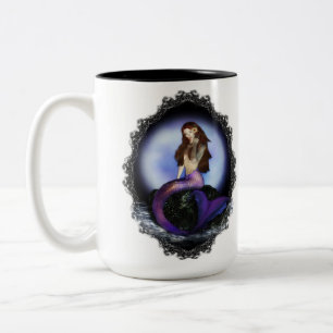 Glauben Sie Meerjungfrau-Tassen Zweifarbige Tasse