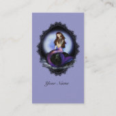 Glauben Sie Meerjungfrau-Visitenkarte Visitenkarte (Rückseite)