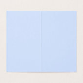 GLAUBEN SIE MINIkarten DER FEEN-<3 Visitenkarten (Innenseite Aufgefaltet)