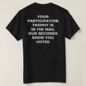 Glauben Sie mir T-Shirt (Design Rückseite)