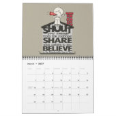 Glauben Sie mit Ihrem ganzen Herz 2022 Kalender (Mär 2027)