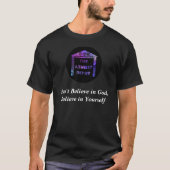 Glauben Sie nicht an Gott T-Shirt (Vorderseite)