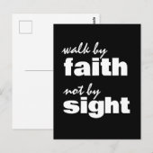 GLAUBEN SIE NICHT IM BLICK POSTKARTE (Vorne/Hinten)