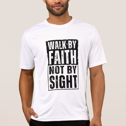 GLAUBEN SIE NICHT IM BLICK T-Shirt (Vorderseite)