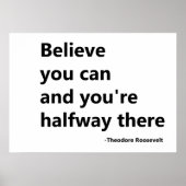 Glauben Sie, Poster (Vorne)