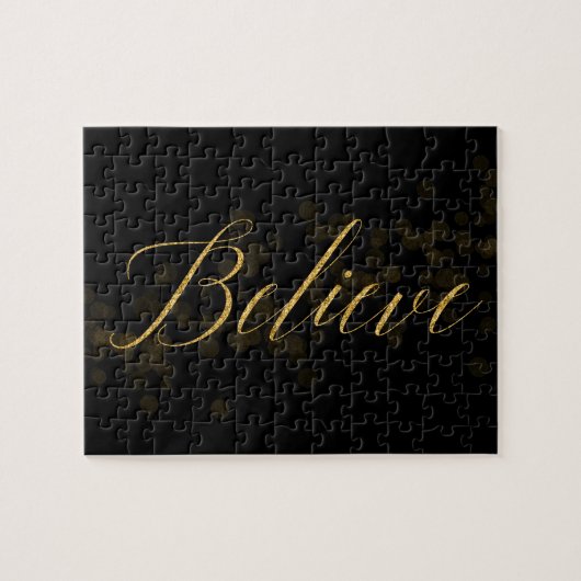 Glauben Sie Puzzle (Horizontal)