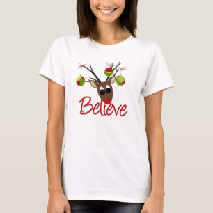 Glauben Sie Ren-Mann-T - Shirt